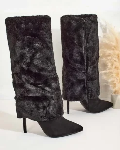 Discount Kozaki damskie Wendos Kozaki Na Obcasie|Kozaki Z Ociepleniem