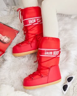 Best Kozaki damskie a'la śniegowce Snieug Śniegowce