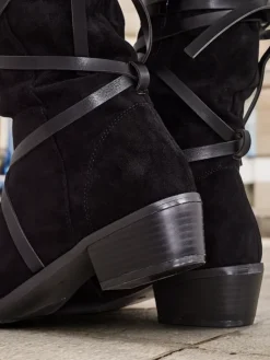 Clearance Kozaki na niskim obcasie Rolizoo Kozaki Bez Ocieplenia