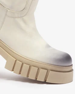 New owe damskie kozaki do połowy łydki Astaroth Kozaki Na Płaskim Obcasie|Kozaki Z Ociepleniem