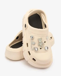 Best owe damskie klapki gumowe Kooranza Klapki Płaskie