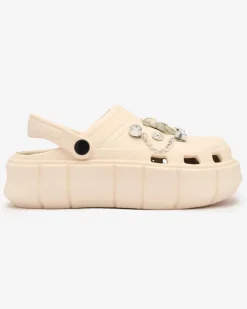 Best owe damskie klapki gumowe Kooranza Klapki Płaskie