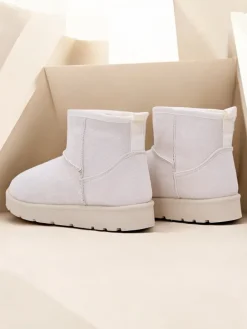 Online Krótkie buty a'la śniegowce damskie Belli Śniegowce|Botki Na Platformie