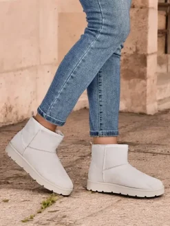 Online Krótkie buty a'la śniegowce damskie Belli Śniegowce|Botki Na Platformie