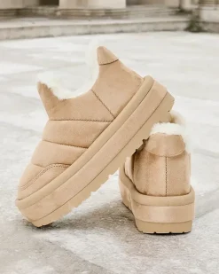 Krótkie buty a'la śniegowce damskie Zoeno Śniegowce|Botki Z Delikatnym Ociepleniem