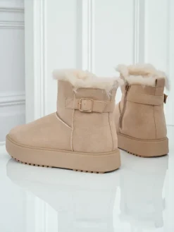 Online Krótkie buty a'la śniegowce damskie Aurelia Classico Śniegowce|Botki Na Platformie