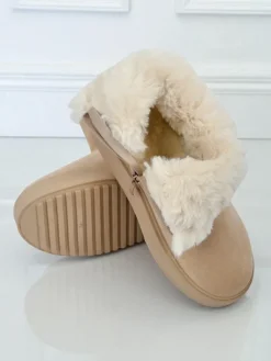 Online Krótkie buty a'la śniegowce damskie Aurelia Classico Śniegowce|Botki Na Platformie