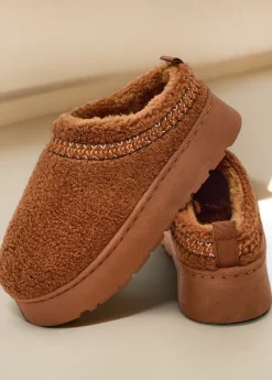 New Krótkie buty a'la śniegowce damskie Esel Śniegowce|Botki Z Delikatnym Ociepleniem