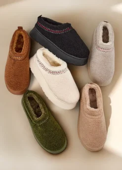 New Krótkie buty a'la śniegowce damskie Esel Śniegowce|Botki Z Delikatnym Ociepleniem