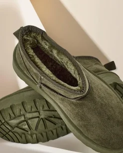 Hot Krótkie buty a'la śniegowce damskie Havale Śniegowce|Botki Na Platformie