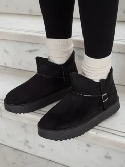 Discount Krótkie buty a'la śniegowce damskie Ewioz Śniegowce|Botki Z Delikatnym Ociepleniem