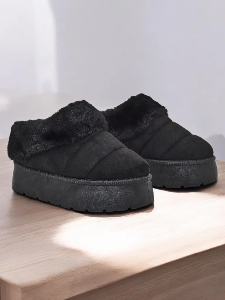 Krótkie damskie buty a'la śniegowce Eliozi Śniegowce