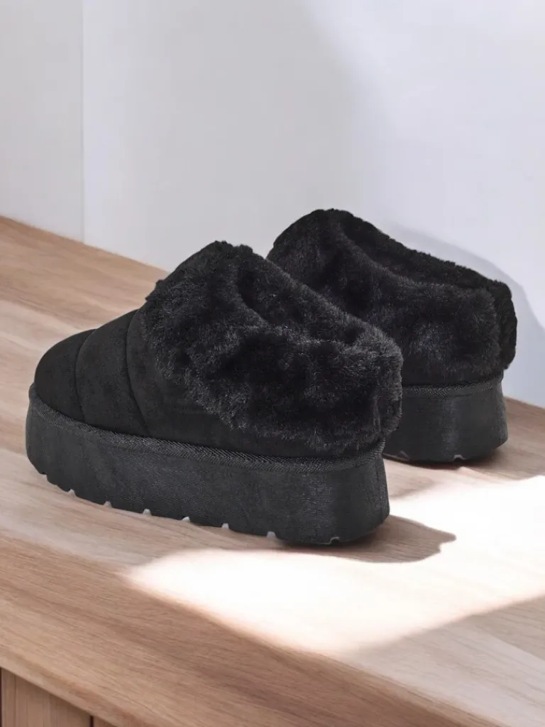 Krótkie damskie buty a'la śniegowce Eliozi Śniegowce