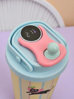 Sale Kubek termiczny z ustnikiem i czujnikiem temperatury Cute Animals Akcesoria