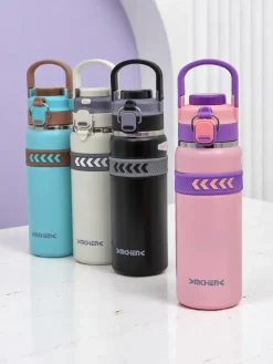 Clearance Kubek termiczny bidon z ustnikiem i uchwytem Sports Experts Akcesoria