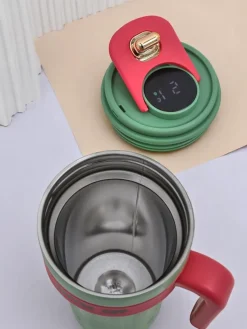 Clearance Kubek termiczny z ustnikiem i czujnikiem temperatury Coffe Mug Akcesoria