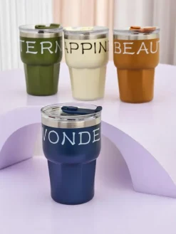 Discount Kubek termiczny ze słomką Beautiful Akcesoria