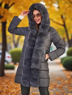 Clearance Kurtka damska z odpinanymi rękawami Kurtki / Marynarki / Płaszcze