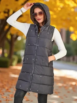 Clearance Kurtka damska z odpinanymi rękawami Kurtki / Marynarki / Płaszcze