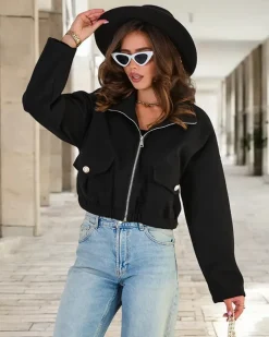 Kurtka damska typu bomberka Kurtki / Marynarki / Płaszcze