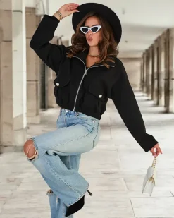 Kurtka damska typu bomberka Kurtki / Marynarki / Płaszcze