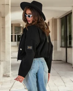 Kurtka damska typu bomberka Kurtki / Marynarki / Płaszcze