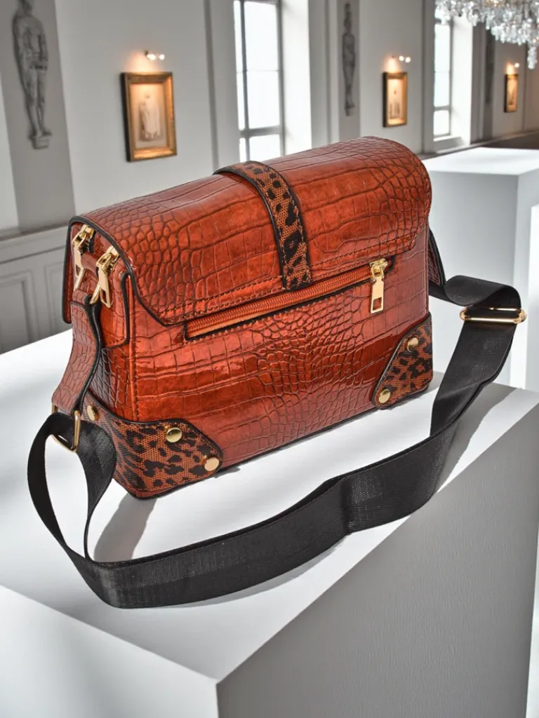 Hot Lakierowana mała damska torebka z eko skóry WildGloss Tote Damskie Małe Torebki