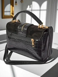 Online Lakierowana mała damska torebka z eko skóry ShineTrace Tote Damskie Małe Torebki