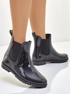 Hot Lakierowane damskie kalosze Rissma Kalosze Lakierowane