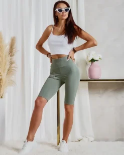 Clearance Legginsy damskie kolarki w kolorze Spodenki 3/4|Krótkie Spodenki