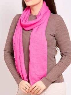 Best Lekko karbowany damski szal Damskie Chusty / Apaszki / Szaliki