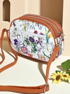 Mała damska torebka z eko skóry Floriana Damskie Małe Torebki