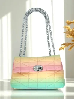 Mała damska torebka z eko skóry ombre Sophie Rose Damskie Małe Torebki