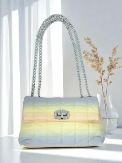 Mała damska torebka z eko skóry ombre Sophie Rose Damskie Małe Torebki