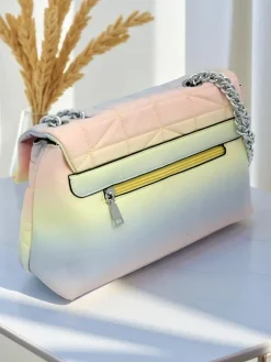 Mała damska torebka z eko skóry ombre Sophie Rose Damskie Małe Torebki