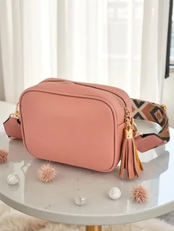 Online Mała damska torebka z eko skóry z kolorowym paskiem Kovi Lace Damskie Małe Torebki