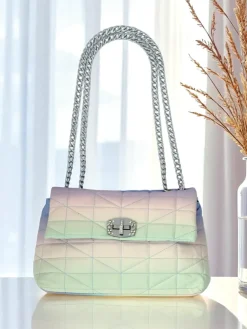 Mała damska torebka z eko skóry ombre Sophie Rose Damskie Małe Torebki