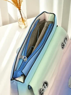 Mała damska torebka z eko skóry ombre Sophie Rose Damskie Małe Torebki