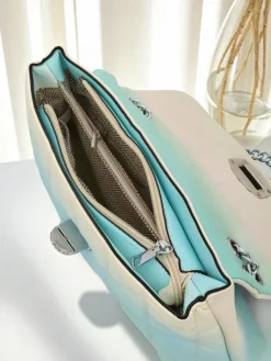 Outlet Mała damska torebka z eko skóry ombre Sophie Rose Damskie Małe Torebki