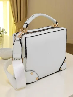 Online Mała torebka kwadratowa z eko skóry Mila Box Damskie Małe Torebki