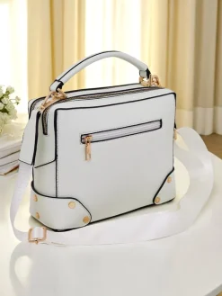 Online Mała torebka kwadratowa z eko skóry Mila Box Damskie Małe Torebki