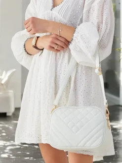 New Mała torebka damska eko skórzana z tłoczeniem Damskie Małe Torebki