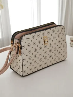 Online Mała torebka z eko skóry z printem Viva Linea Damskie Małe Torebki