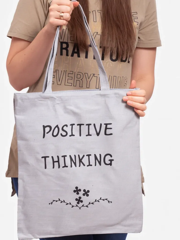 Online Materiałowa torba z nadrukiem Damskie Materiałowe