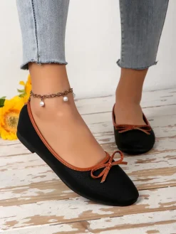 Online Matowe damskie baleriny Saaferr Baleriny Klasyczne