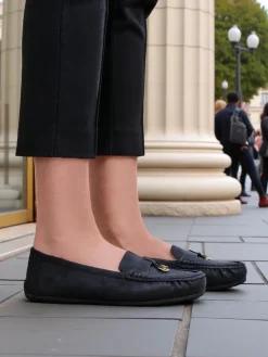 Matowe mokasyny damskie Timmone Mokasyny Na Płaskiej Podeszwie