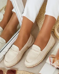 New Mokasyny damskie eko zamszowe Monum Półbuty|Mokasyny Na Płaskiej Podeszwie