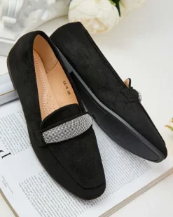 Outlet Mokasyny damskie eko zamszowe Rellpes Półbuty|Mokasyny Na Płaskiej Podeszwie