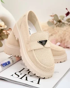 Best Mokasyny damskie Biss Półbuty|Mokasyny Na Płaskiej Podeszwie