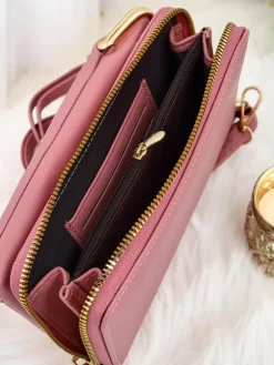 Discount Multifunkcyjna torebka portfel na pasku Quilted Charm Damskie Małe Torebki